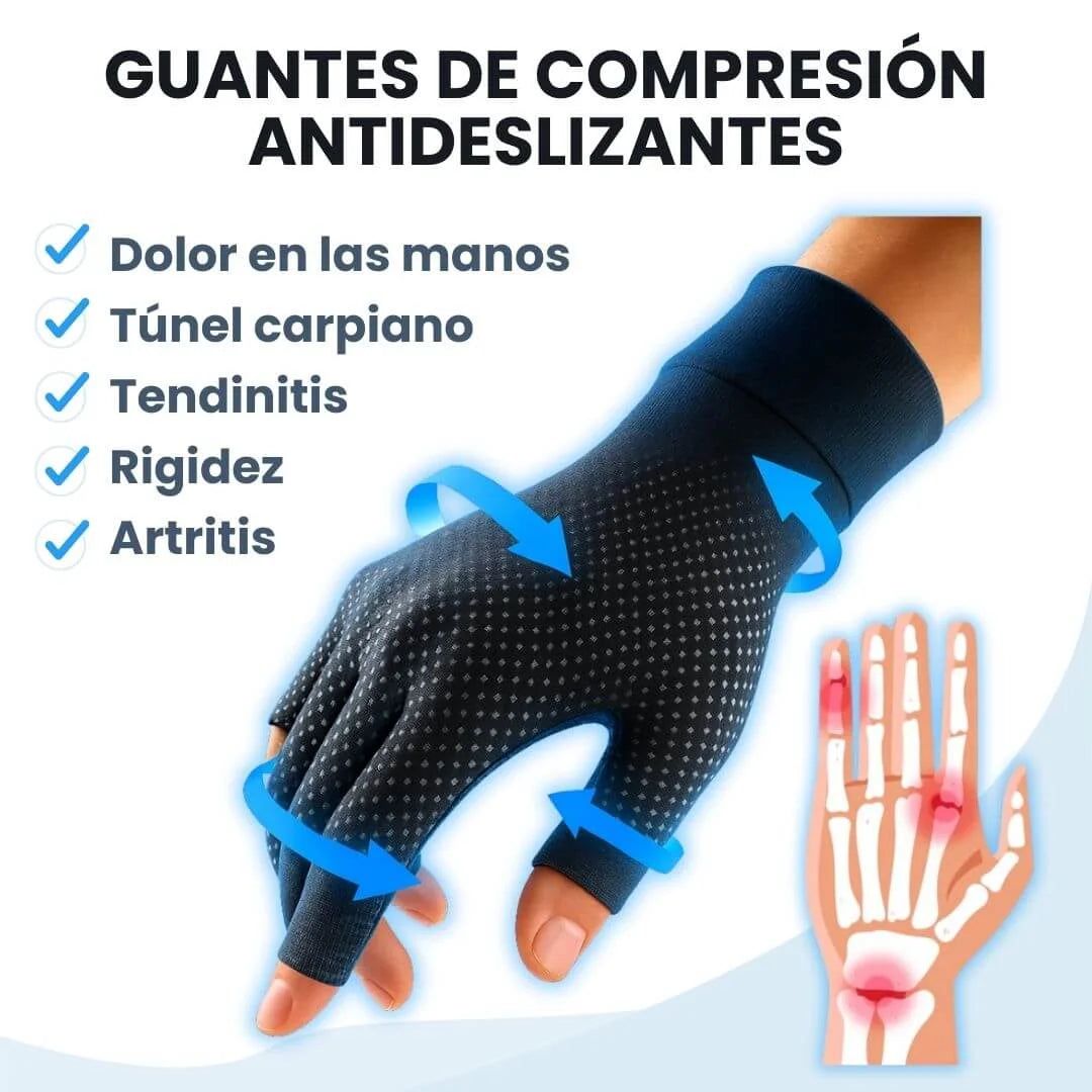 GUANTES DE COMPRESIÓN PARA ARTRITIS