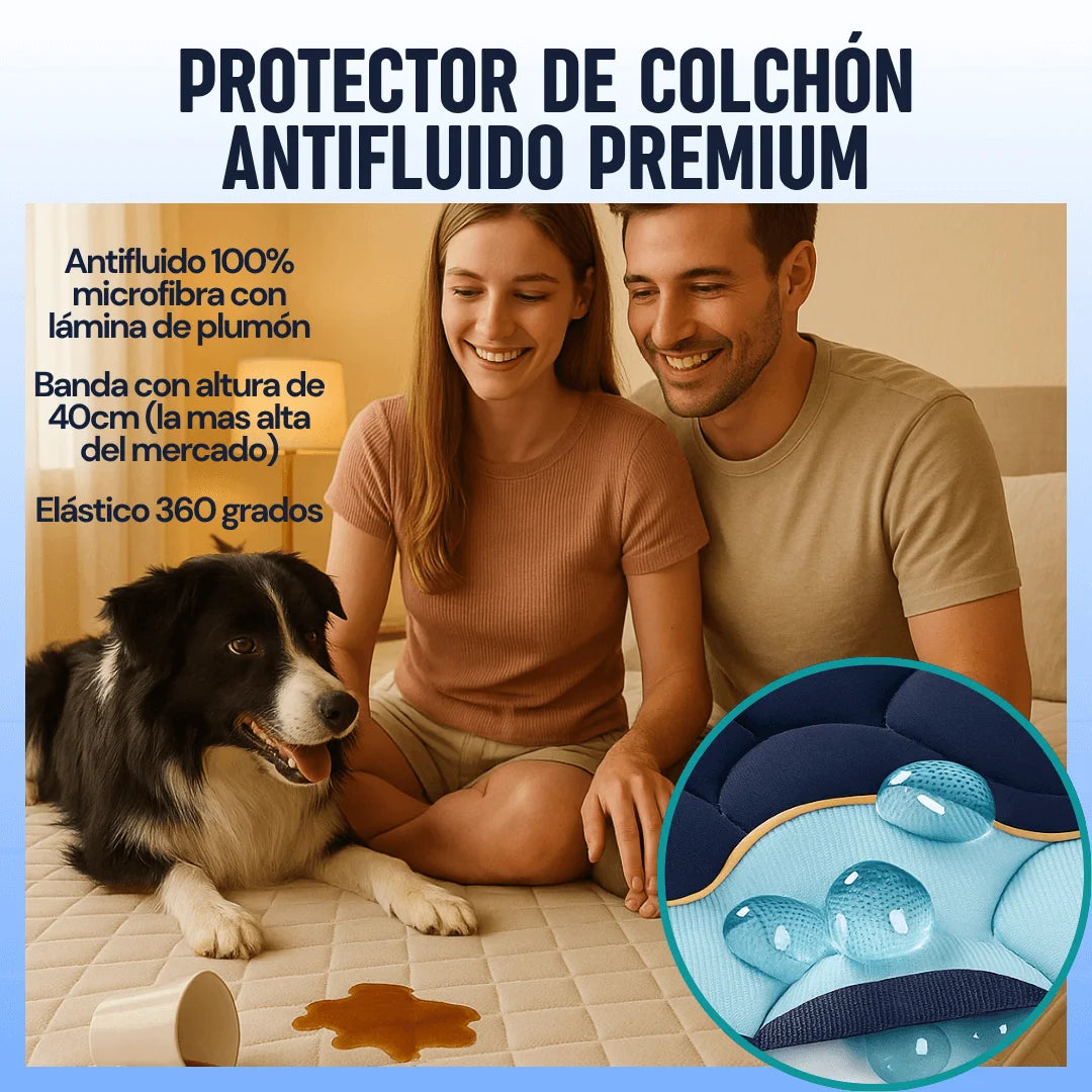 Protector de Colchón Antifluido Premium