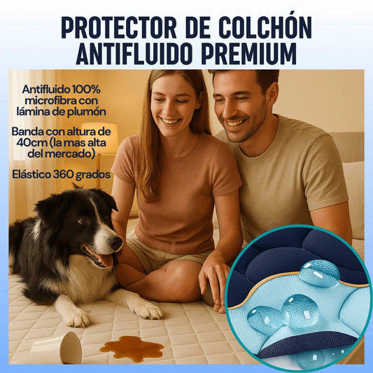 Protector de Colchón Antifluido Premium