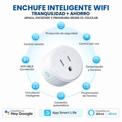 Enchufe Inteligente WIFI