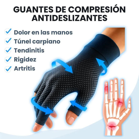 GUANTES DE COMPRESIÓN PARA ARTRITIS