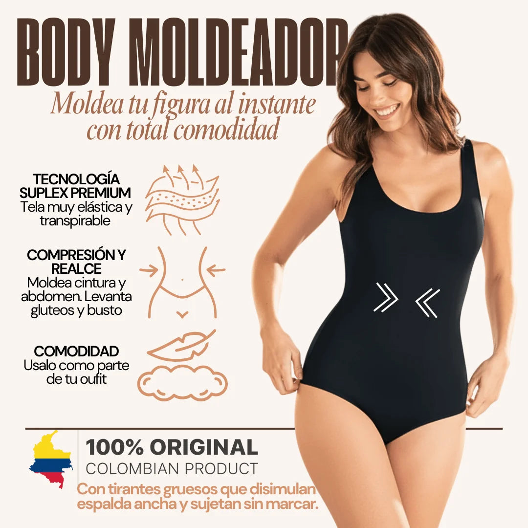 Body Moldeador con tecnología Suplex — Cintura definida al instante
