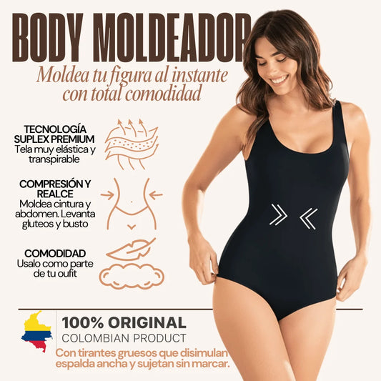 Body Moldeador con tecnología Suplex — Cintura definida al instante