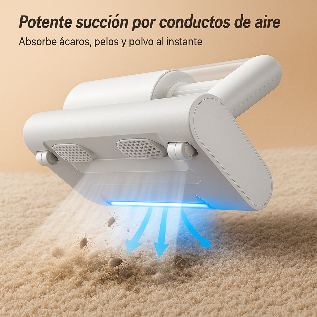 ASPIRADORA UV DE ACAROS Y PELOS